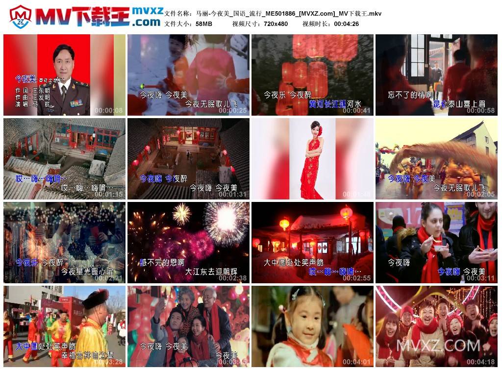 马丽-今夜美_国语_流行_ME501886